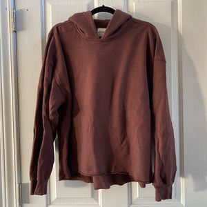 Abercrombie cropped hoodie